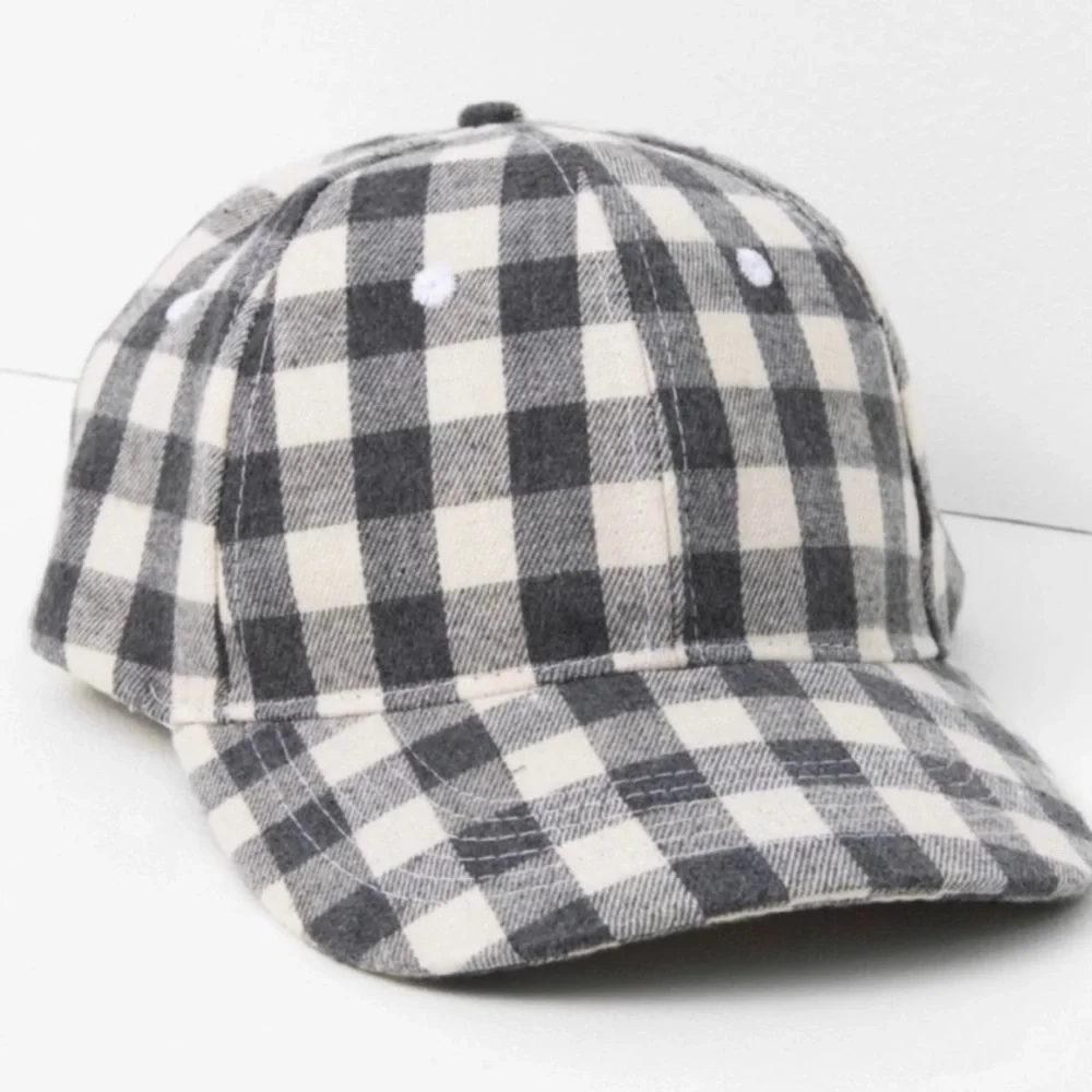 Cocus Pocus Plaid Ballcap - Picture 1 of 8